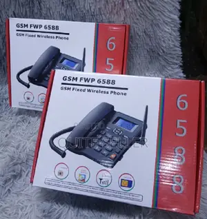 GSM FWP 6588 Fixed Wireless Phone With Multi-Languages Selection