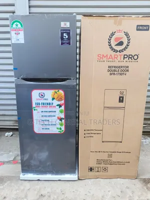 Smartpro Double Door 138l Energy Saver Refrigerator