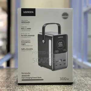 Ugreen Nexode 300w Usb-c Gan Charger-5 Ports Desktop Charger