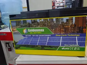 Goldenmax 200ah 12v Gel Deep Cycle Slim Battery