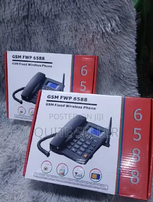 GSM FWP 6588 Fixed Wireless Phone - With Batteries 800ma-1 Piece