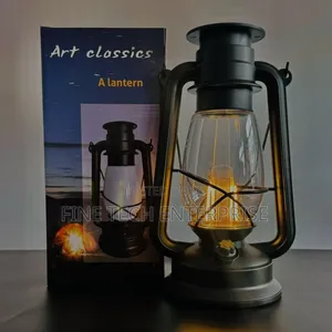 Solar Vintage Big Lantern
