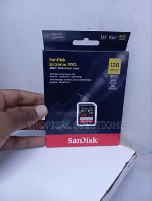128gb Sandisk Extreme Pro 128gb SDXC Sd Card