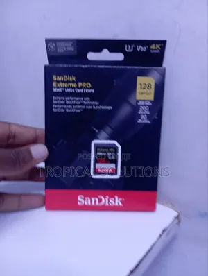 128gb Sandisk Extreme Pro SDHC Card for Camera 128gb