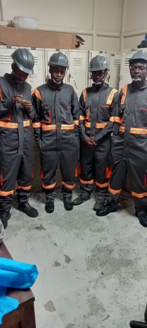 Grey Cargo Plus Orange Reflectors Normal Coveralls