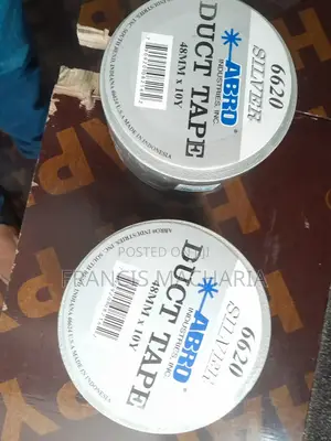 48mm by 10y Silver Duct Tape