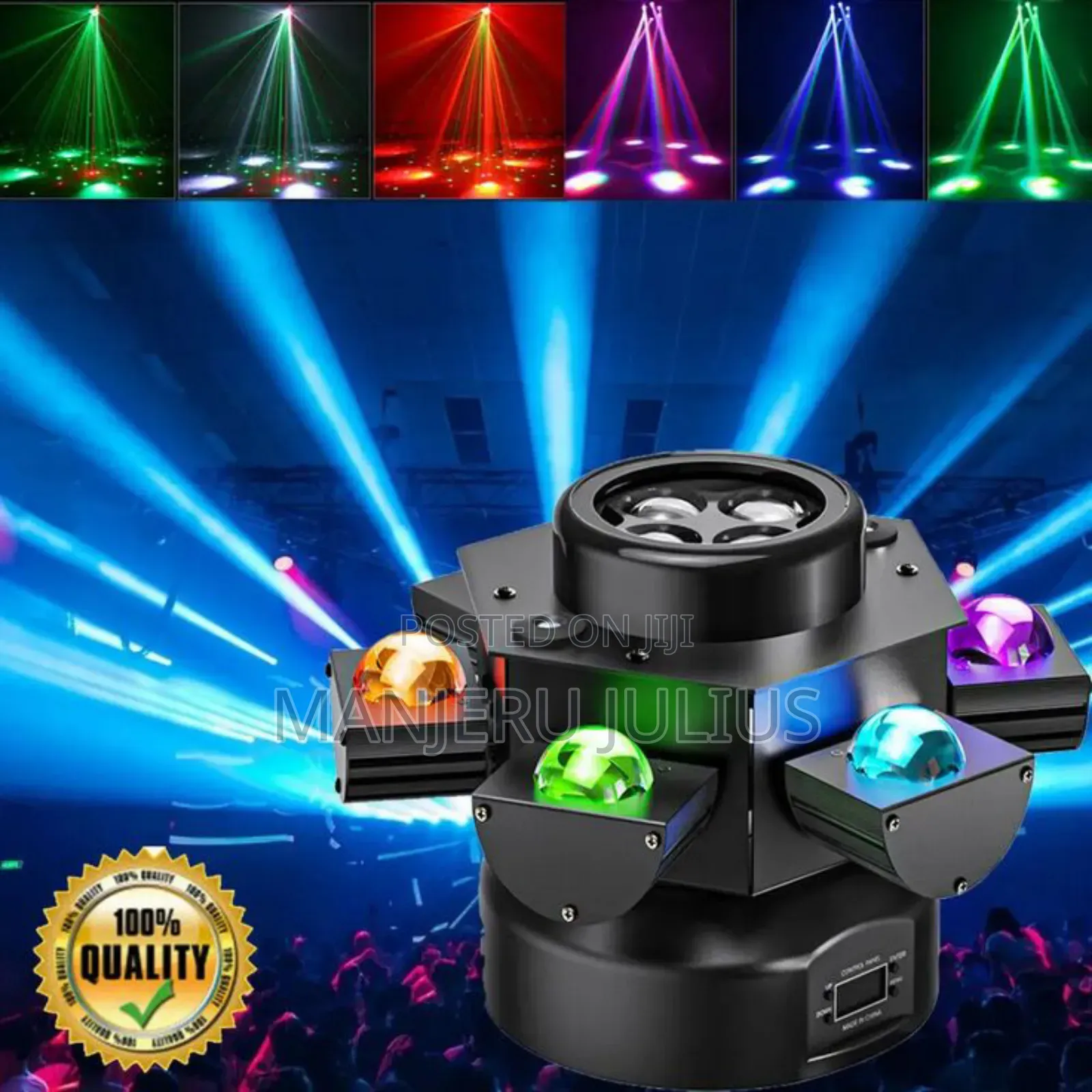 Led Spider Moving Disco Light