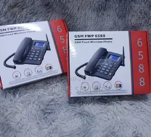 GSM Fixed Wireless Phone Ets-6588 - GSM Desktop Phone Is Easy to Use
