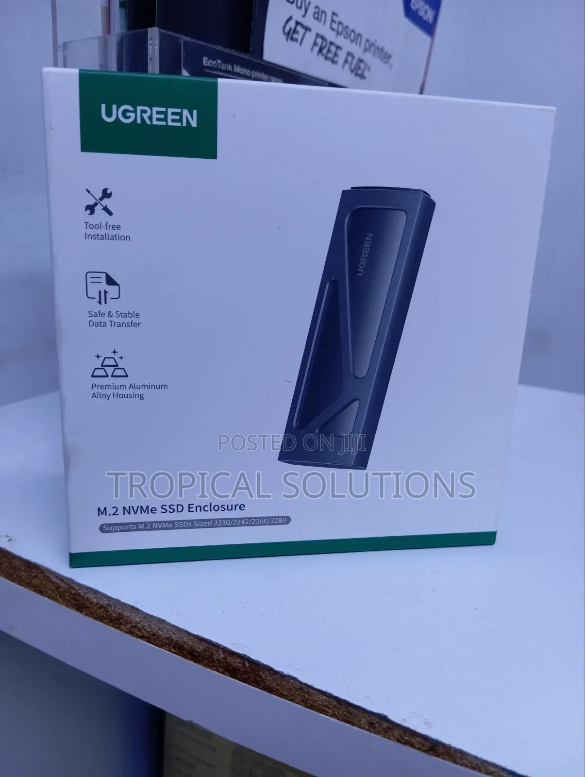 Ugreen M.2 Sata /Nvme Harddrive Enclosure