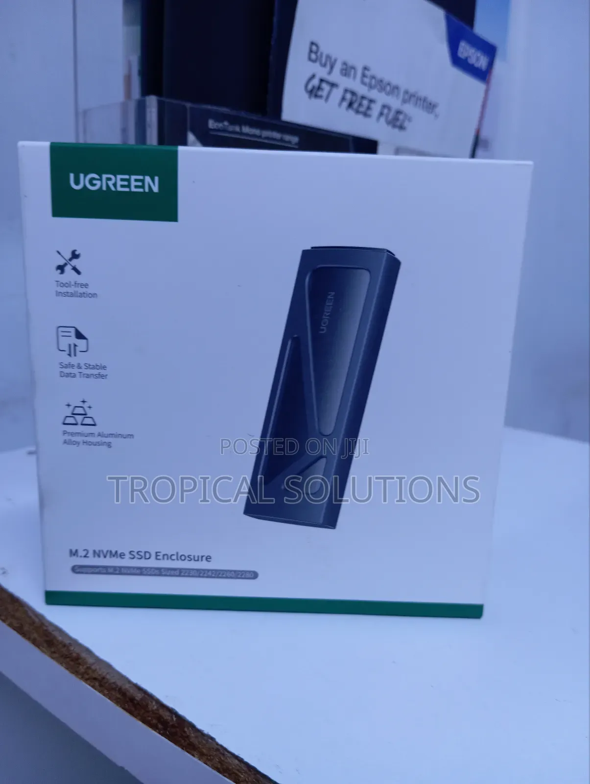 Ugreen M.2 Sata /Nvme Harddrive Enclosure