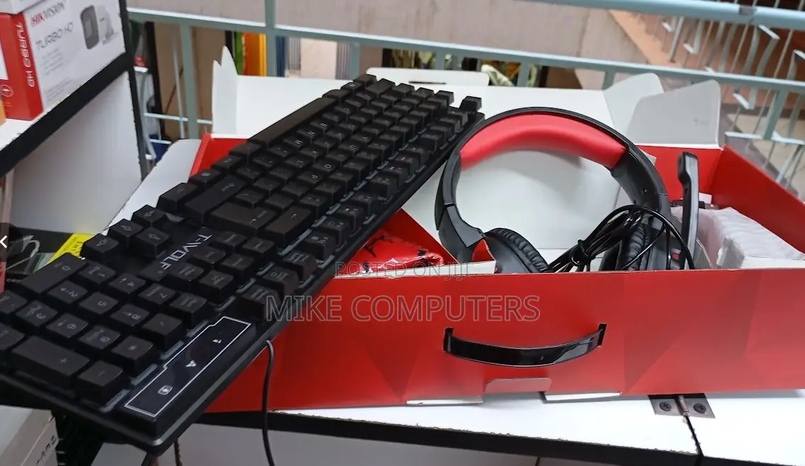 4in1 Gaming Keyboard, Mouse, Headset and Mousepad Set