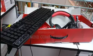 Gaming Keyboard Mouse Headset Set 4in1 Gamer