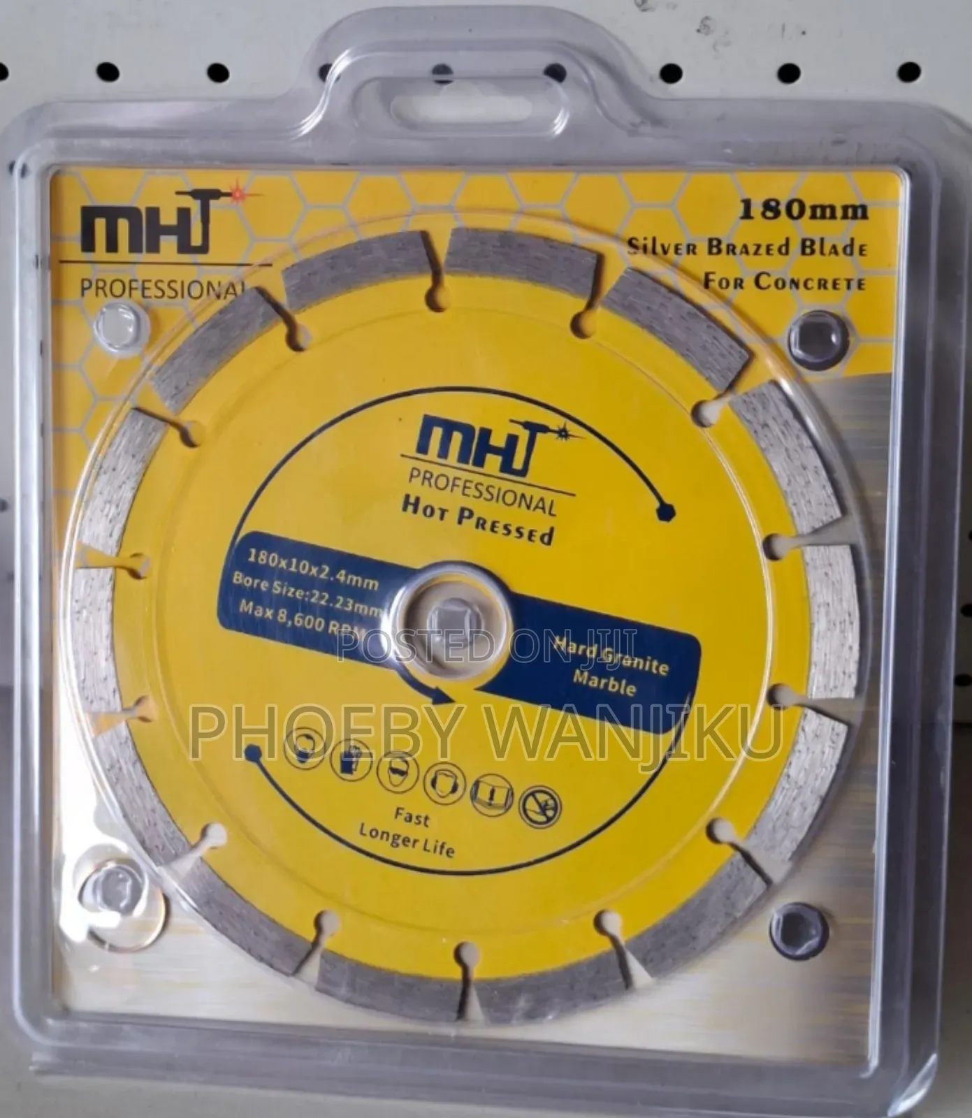 MHT Concrete Blade 7'