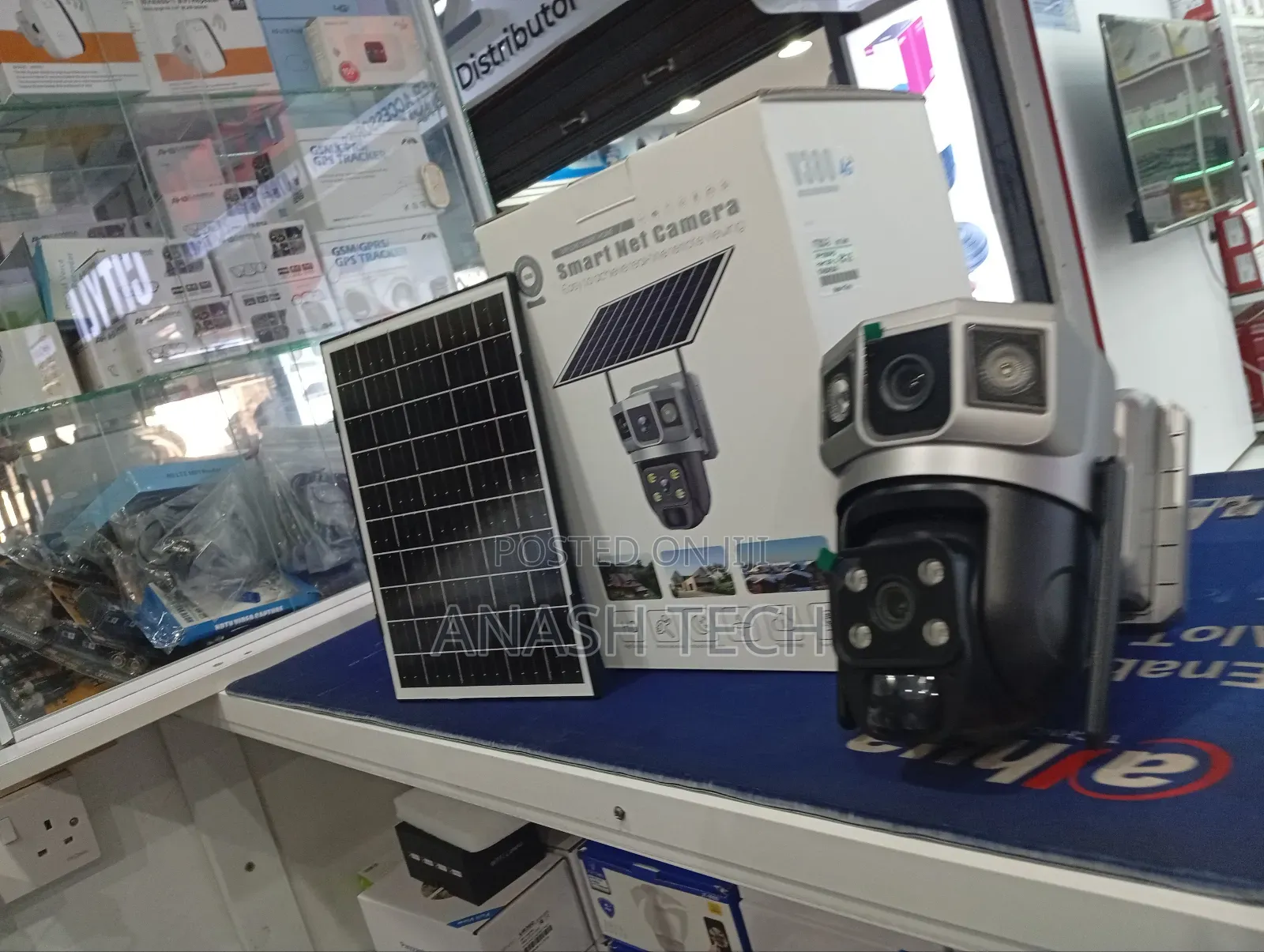 Long Service Dual Lens 4g Smart Solar Camera Weatheproof