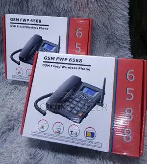 GSM Fixed Landline Wireless Desktop Phone Ets 6588 - Simple to Use