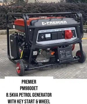 Premier 8.5kva Petrol Generator With Keystart