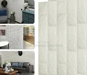 White 3d Foam Panels
