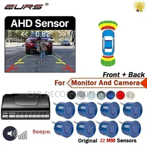 8pc Blue Parking Sensors