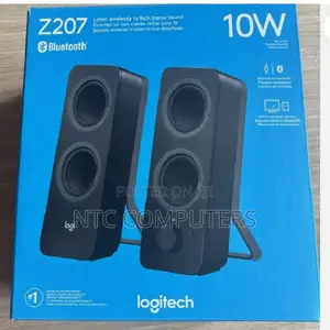 Logitech Z207 2.0 Stereo Computer Speakers With Bluetooth