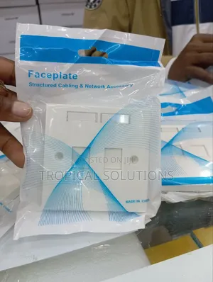Cat6 Double Face Plate