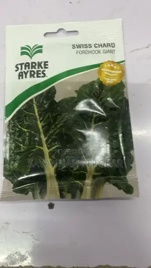 Starke Ayres Swiss Chard Fordhook Giant Seeds. - 10 Grams