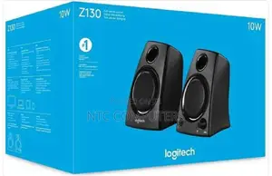 Logitech Z130 Compact 2.0 Stereo Speakers, 3.5mm Jack