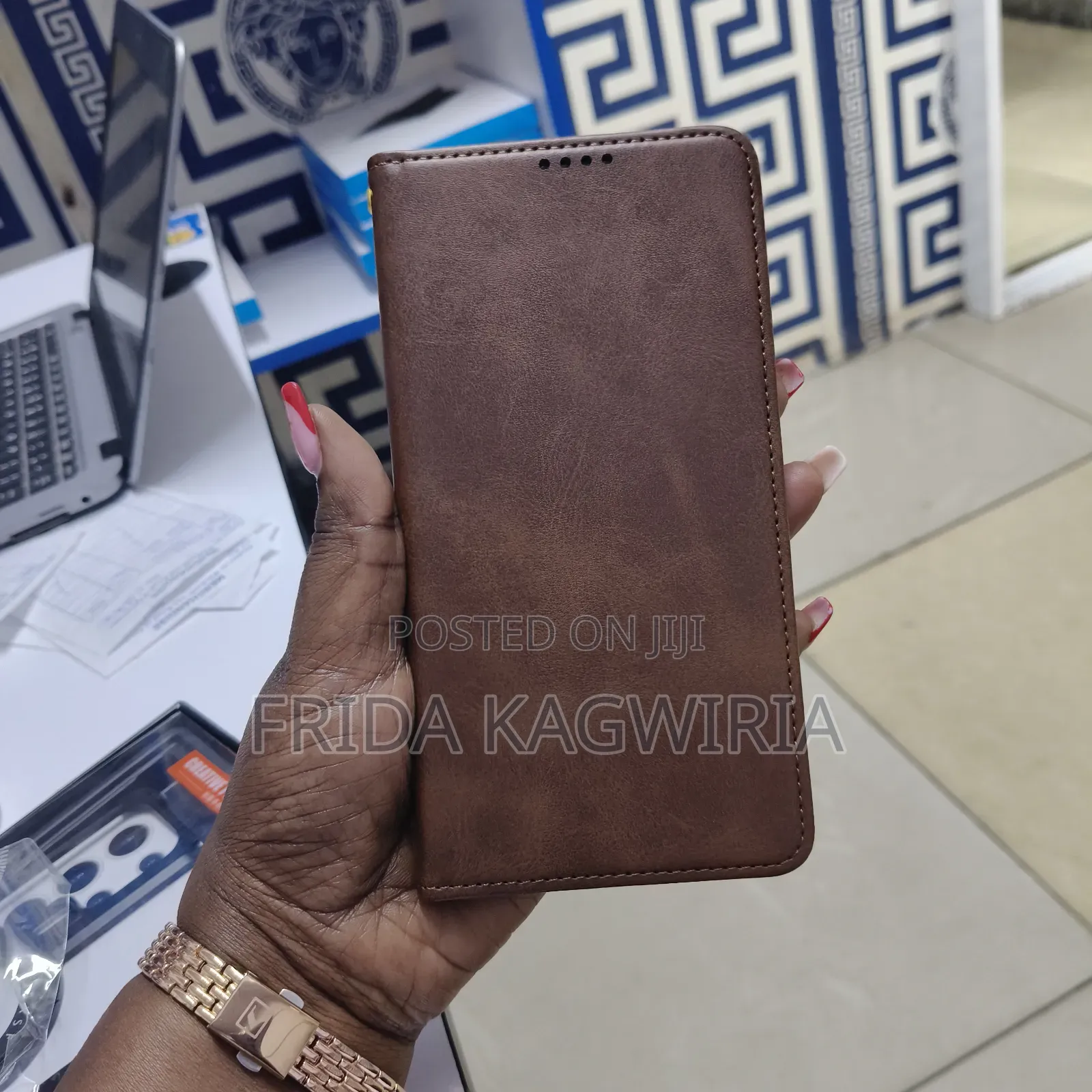 Infinix Hot 60 Pro Plus Leather Flip Case