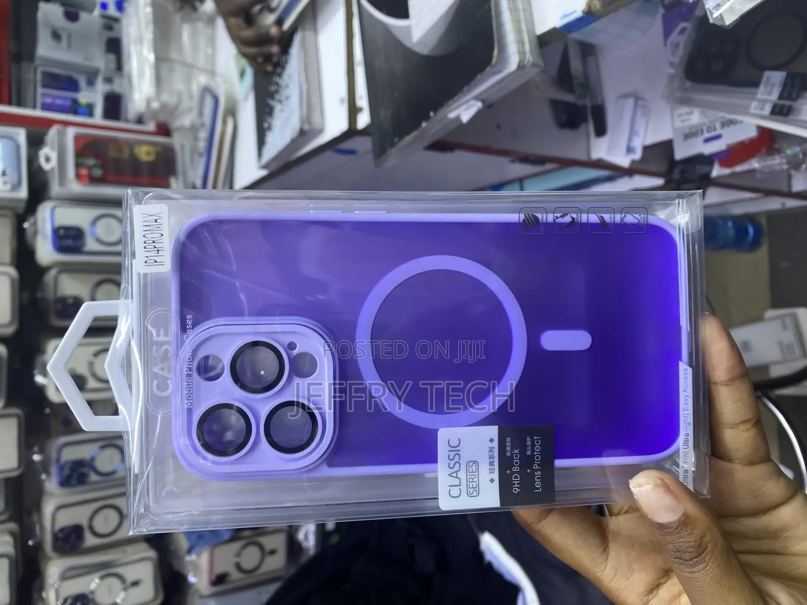 Colol iPhone 14 Pro Max Translucent Magnetic Matte Case