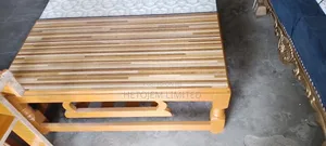 Premium Solid Wooden Coffee Table – Big, Bold Stylish