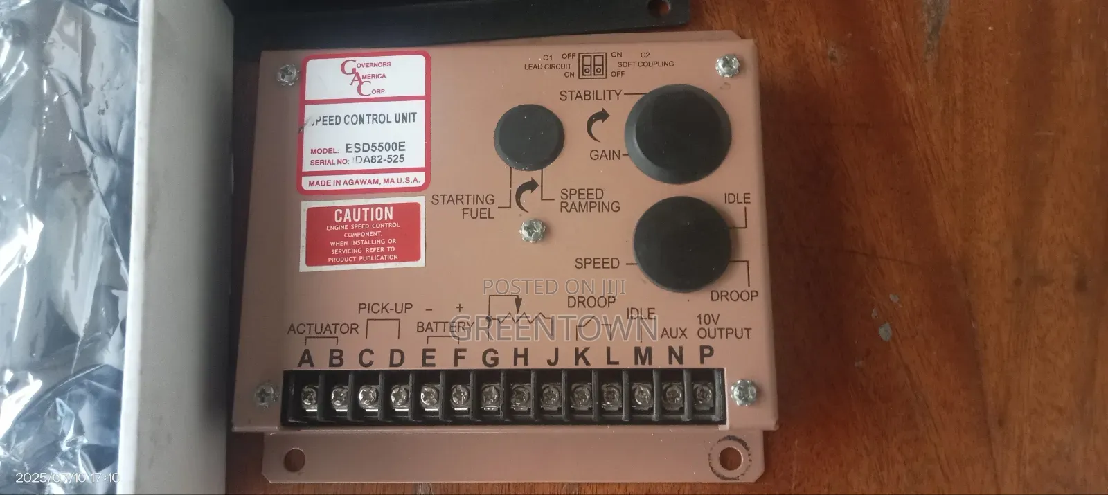Generator Smart Electric Speed Controller