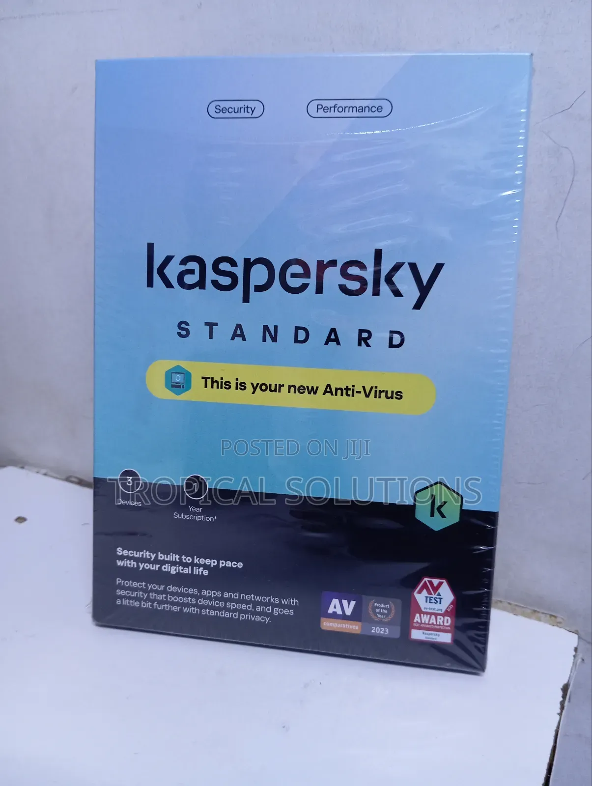 Kaspersky Standard 3 Devices Available Antivirus