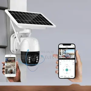 Night Vision Ai Motion Detection 4g PTZ Rotating Solar Security Camera