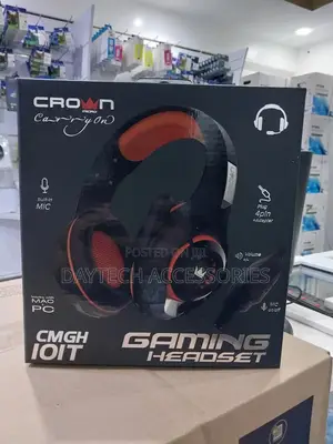 Crown Micro CMGH-102t Gaming Headset.