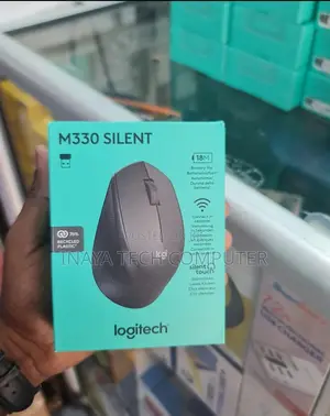 Logitech M330 Silent Plus Wireless Mouse - Black