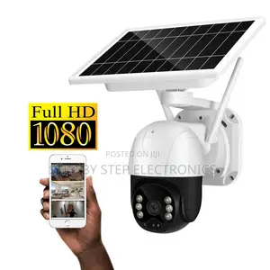 4g Solar Outdoor Security Ai Human Movement Detection PTZ Solar Camera