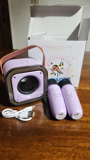 Kids Mini Karaoke Machine With Wireless Microphone