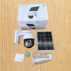 1080p Hd Smart Solar Powered PTZ CCTV Camera With 4g Sim Support