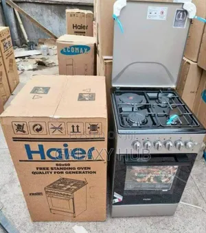 Haier 50*60 3gas + 1electric Cooker With Electric Oven