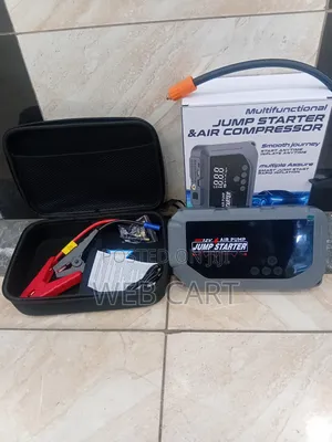 Heavy Duty Digital Jump Starter With Air Compressor – 12v