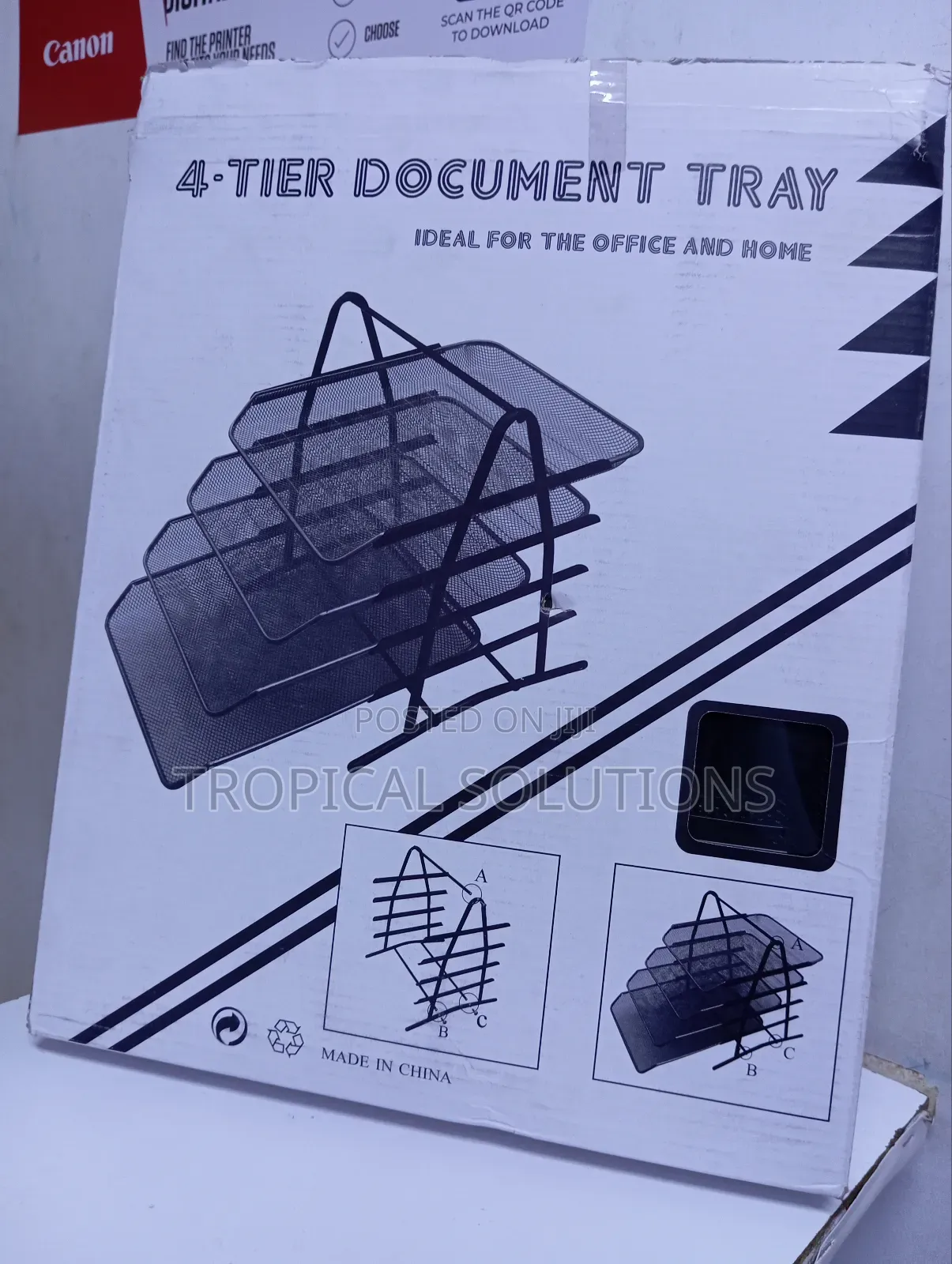 4 Tier Document Tray Available