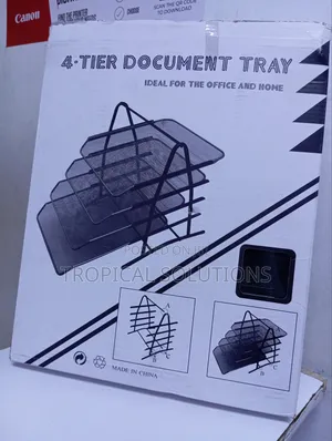 4 Tier Document Tray Available