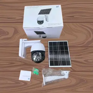 Smart Tracking Motion Alerts 4g Sim Card PTZ Outdoor Solar CCTV Camera