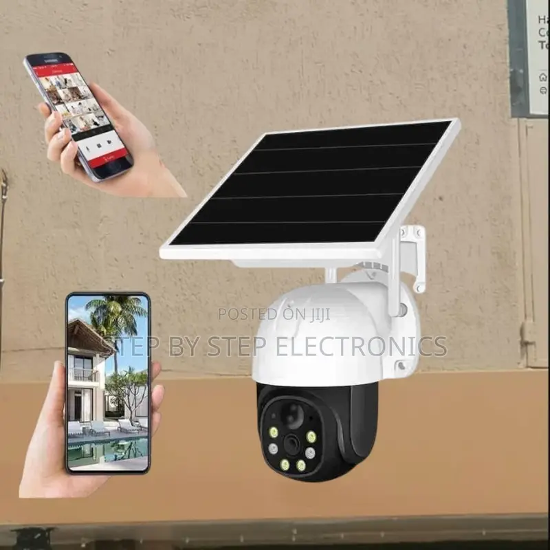 Smart Motion Sensor 4g PTZ Rotating Fullhd 1080p Security Solar Camera