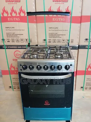 60*65 Eurochef Free Standing 3 Gas Burner +1 Electric Cooker