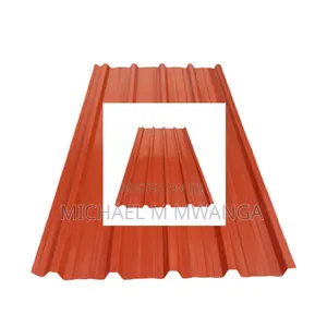 Box Profile Roofing Sheets (Red)