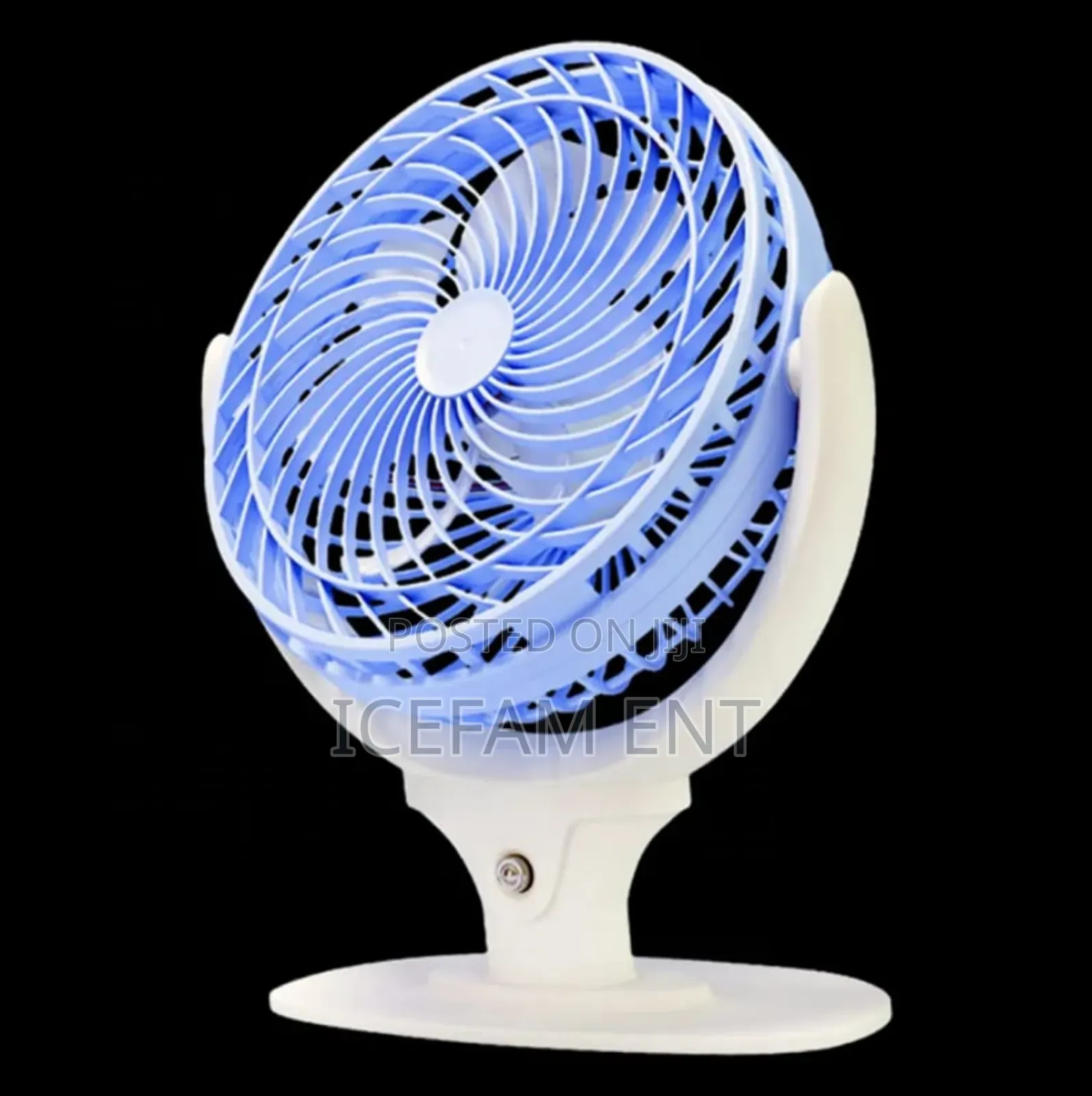 Rechargeable Powerful 3 Modes Desktop Fan