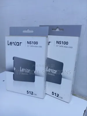 Lexar 512gb 2.5" Sata SSD Internal 512gb Available