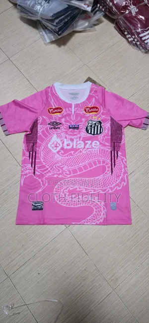 Santos Neymar Pink Jersey