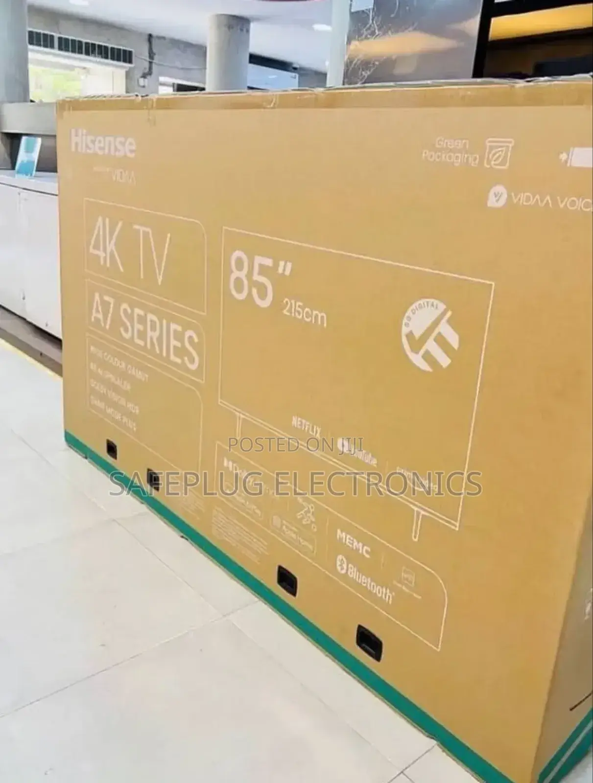 85inch Hisense A7n Frameless Android Television