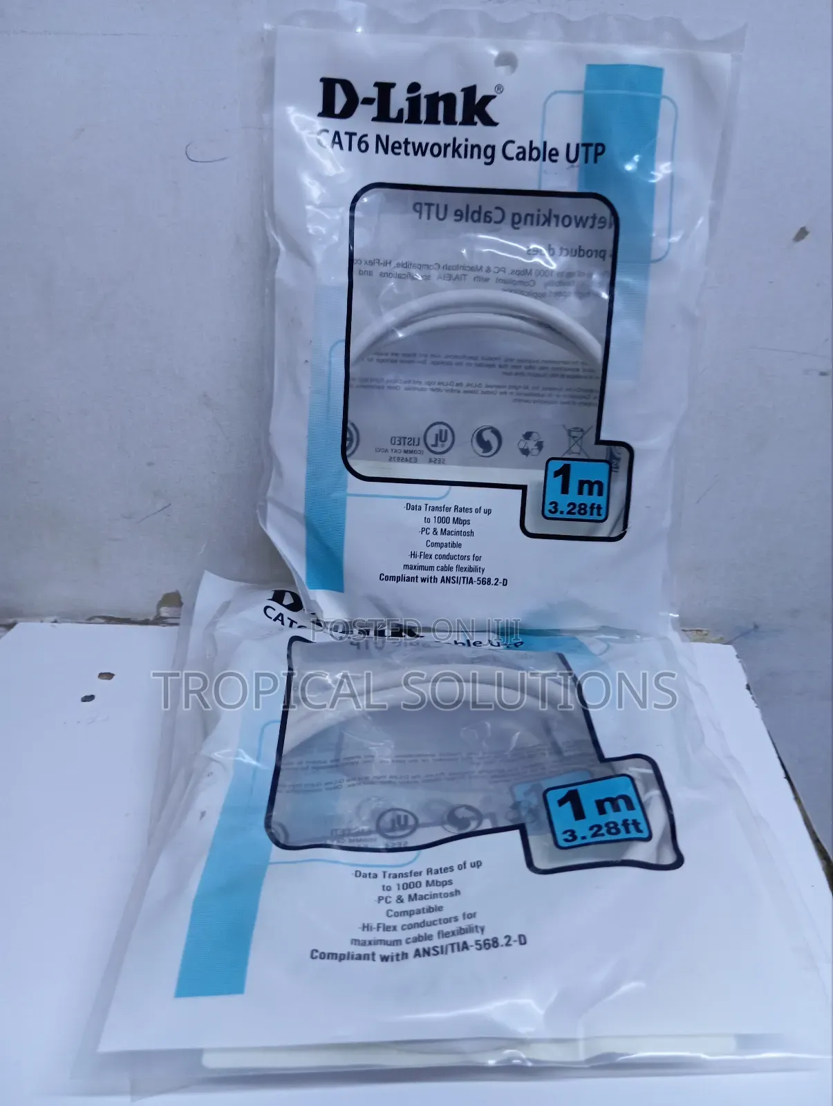 D-Link 1m Patch Cord Available
